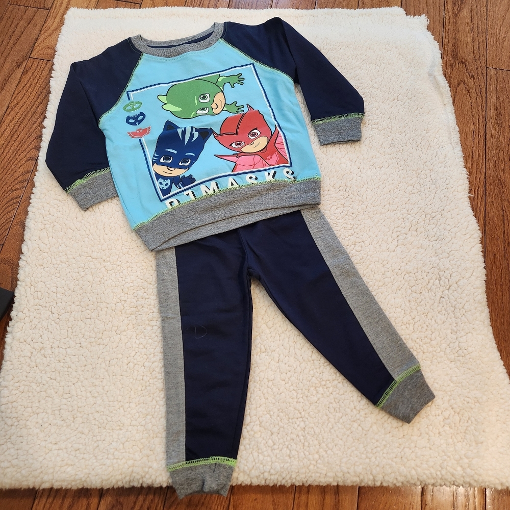New PJ Masks Set, Size 2T